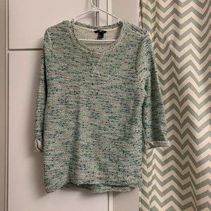 H&M Green Grey Pullover